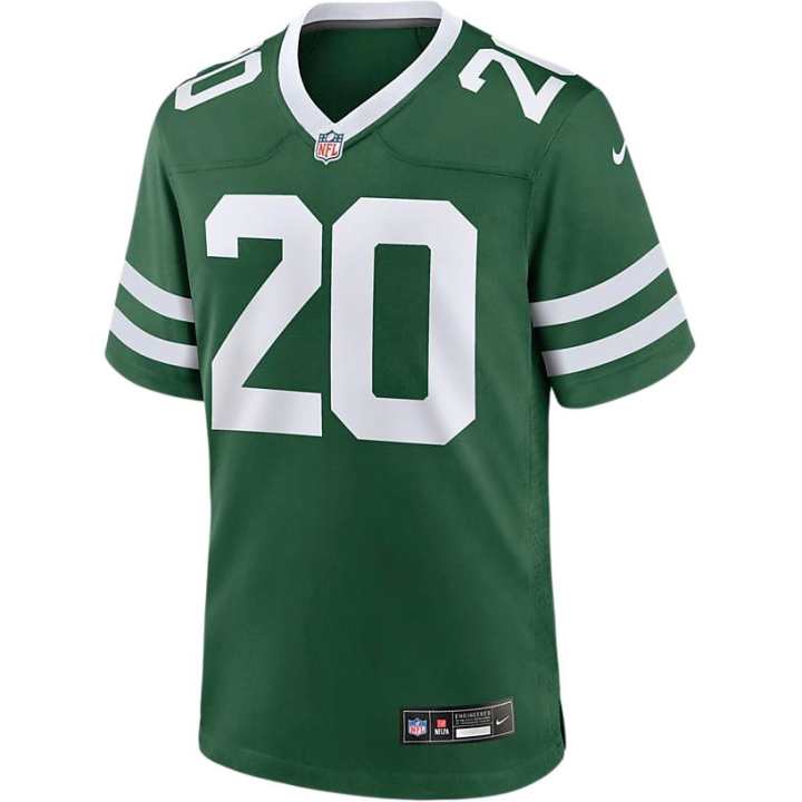 Nike Nike Breece Hall New York Jets Men's Nike Nfl Game Football Jersey
