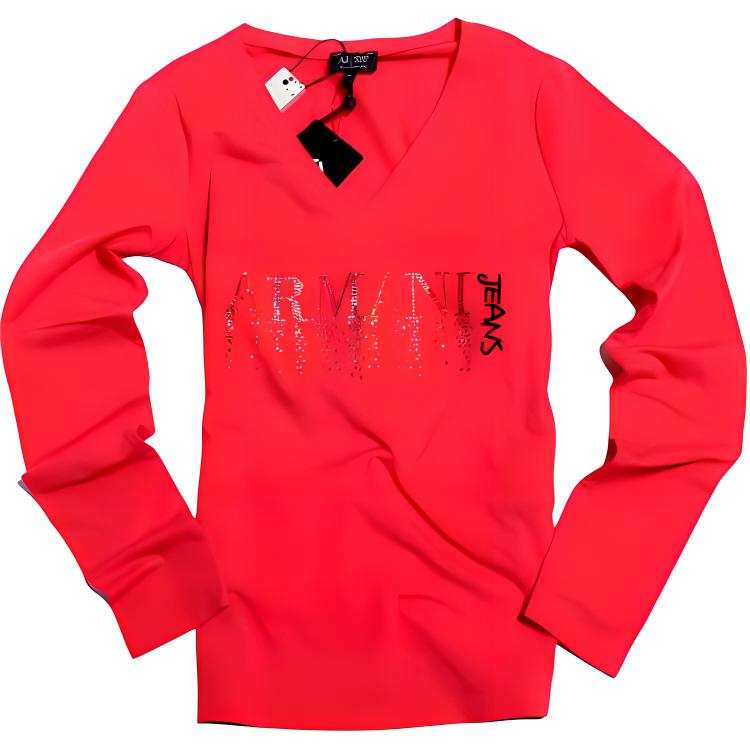 ARMANI JEANS T Shirt Women's Red