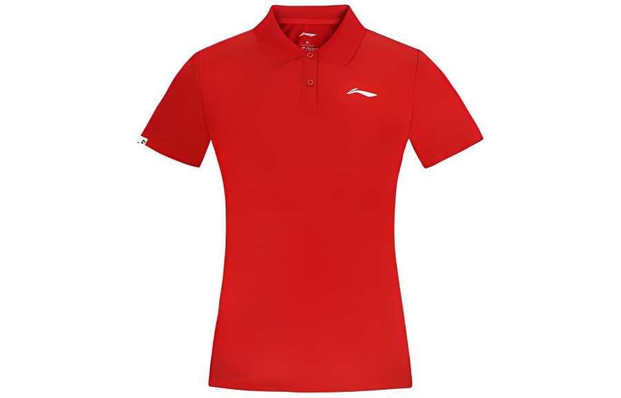 Li-Ning Li Ning Polo Shirt Women's Bull Red