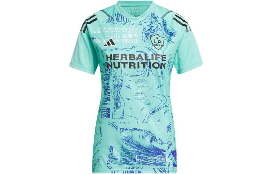 Adidas Adidas T Shirts Women's Multicolor V Neck Moderate Straight Fit