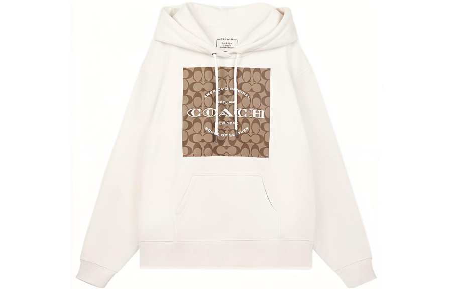 COACH Sweatshirts Women's Hooded Moderate Regular