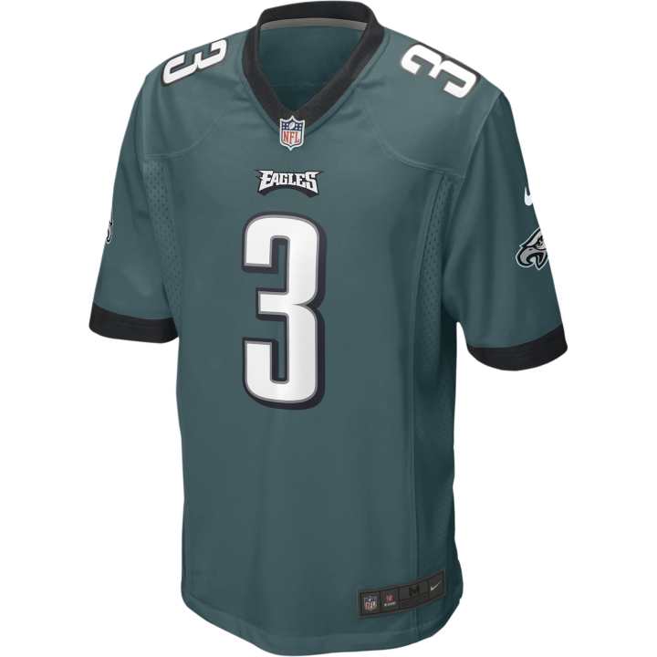 Nike Nike NFL Nolan Smith Jr. Philadelphia Eagles Rugby Jersey Men's Blue Green