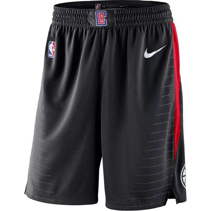 Nike Nike Statement Swingman Basketball Shorts Los Angeles Clippers Men's Black