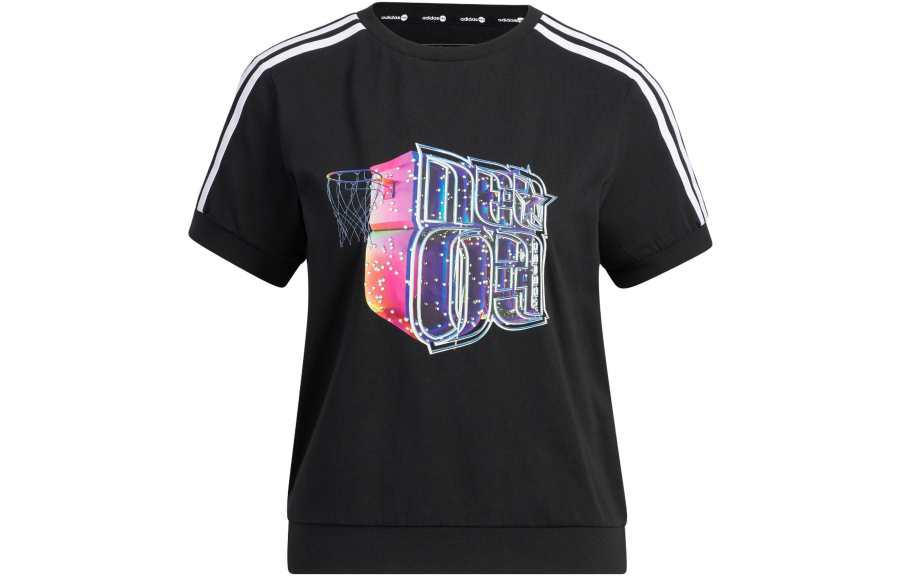 Adidas Adidas Regular T Shirt Women's Black