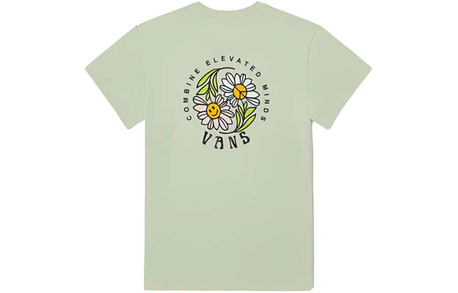 Vans T Shirt Women's Light Green