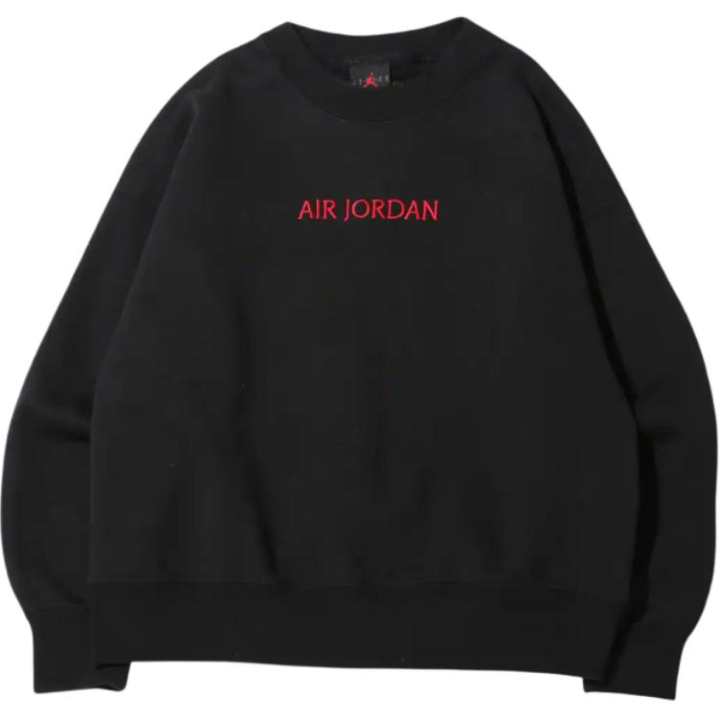Jordan Jordan Sweatshirts Women's Black Crew Neck Moderate Regular