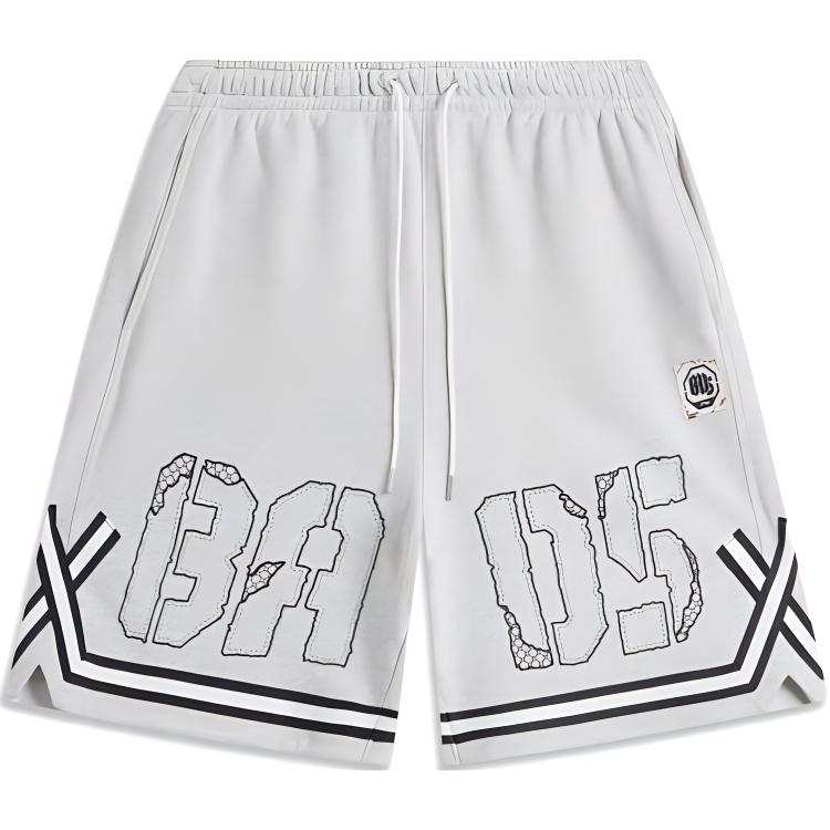 Li-Ning Li Ning Badfive Casual Shorts Men's Heather Gray Waterdrop Gray