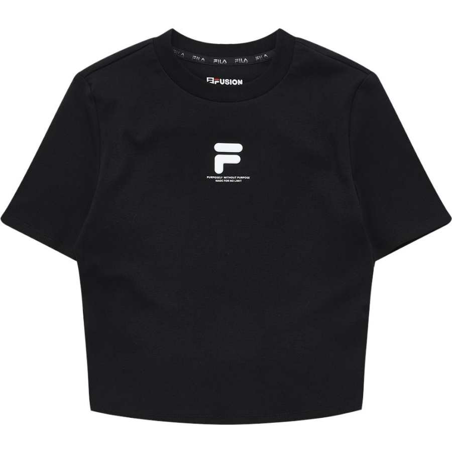 FILA FUSION STREET SPORT T Shirt Women's Black