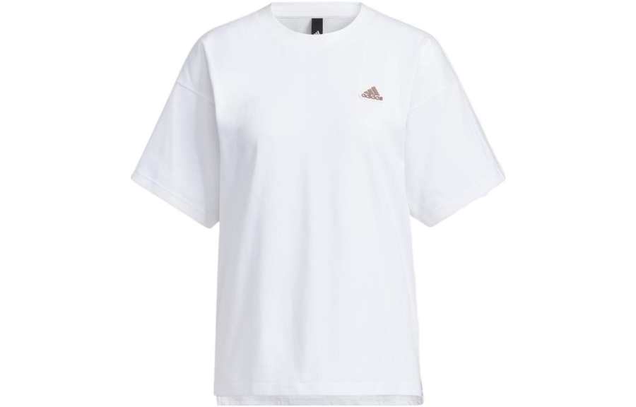 Adidas adidas Women'ss Logo Letter Word SS T-Shirt White