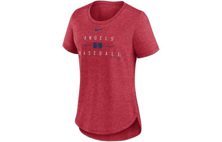 Nike Nike Los Angeles Angels Knockout Team Stack Women's Nike Mlb T Shirt