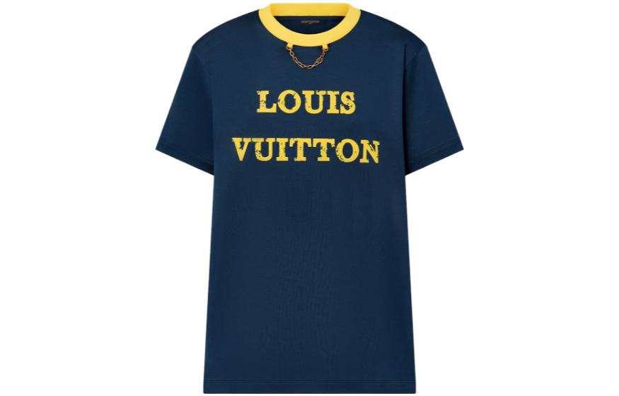 LOUIS VUITTON SS23 T Shirt Women's Navy Blue