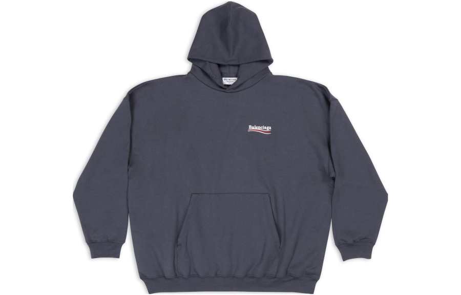 Balenciaga Sweatshirt Women's Blue Gray