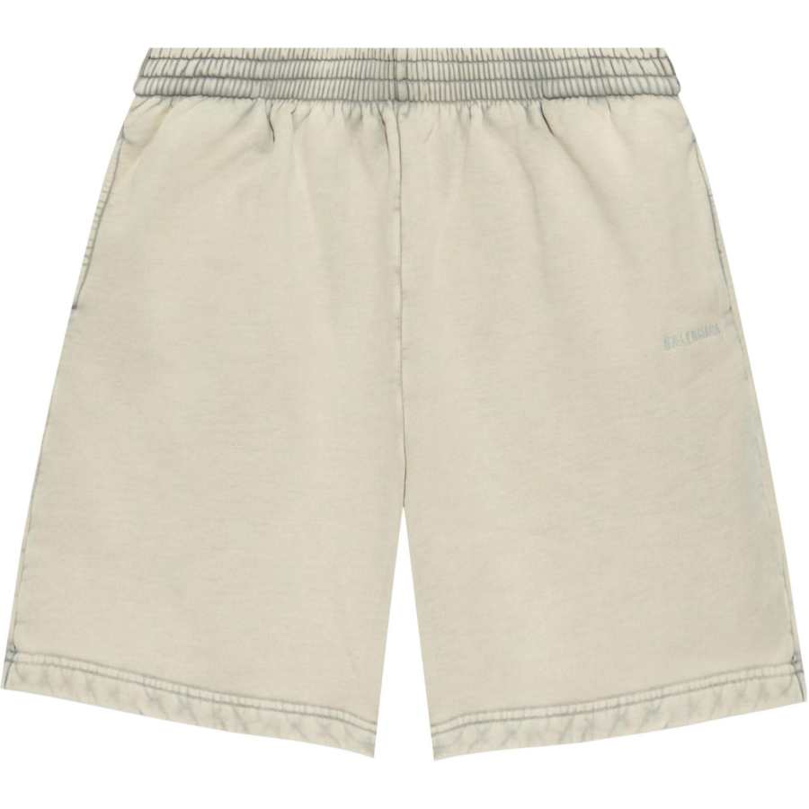 Balenciaga Logo Embroidered Track Shorts