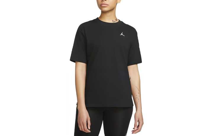 Jordan Jordan ESSENTIALS Drop Shoulder Sleeve T Shirt Women's Black