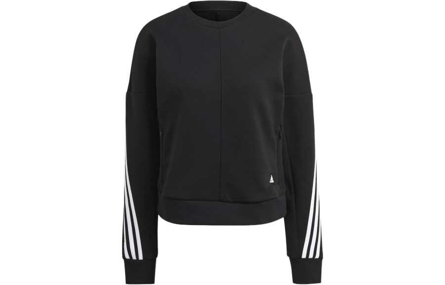 Adidas Adidas Sweatshirts Women's Black Crew Neck Moderate Other