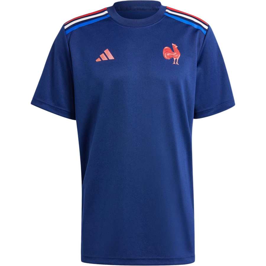Adidas Adidas RUGBY FW24 France Home Supporter Jersey Rugby Jersey Men's Dark Blue