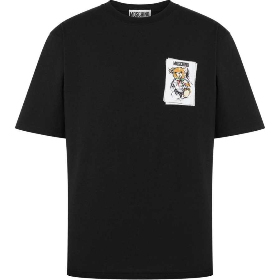 MOSCHINO Teddy Printed Crewneck T Shirt