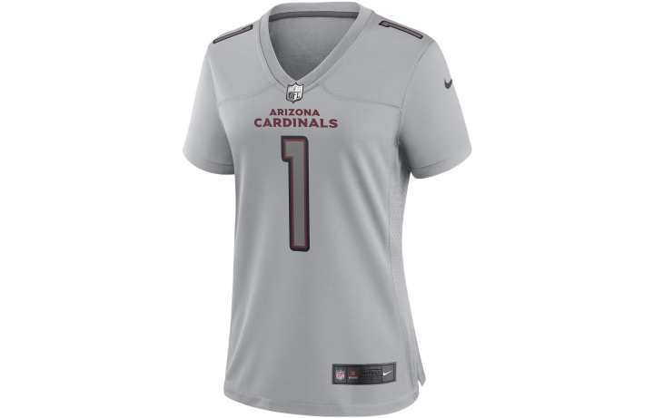 Nike Nike T Shirts Women's Gray V Neck Moderate Straight Fit