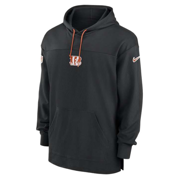 Nike Nike Cincinnati Bengals Sideline Jersey Men's Nike Dri FIT Nfl Pullover Hoodie