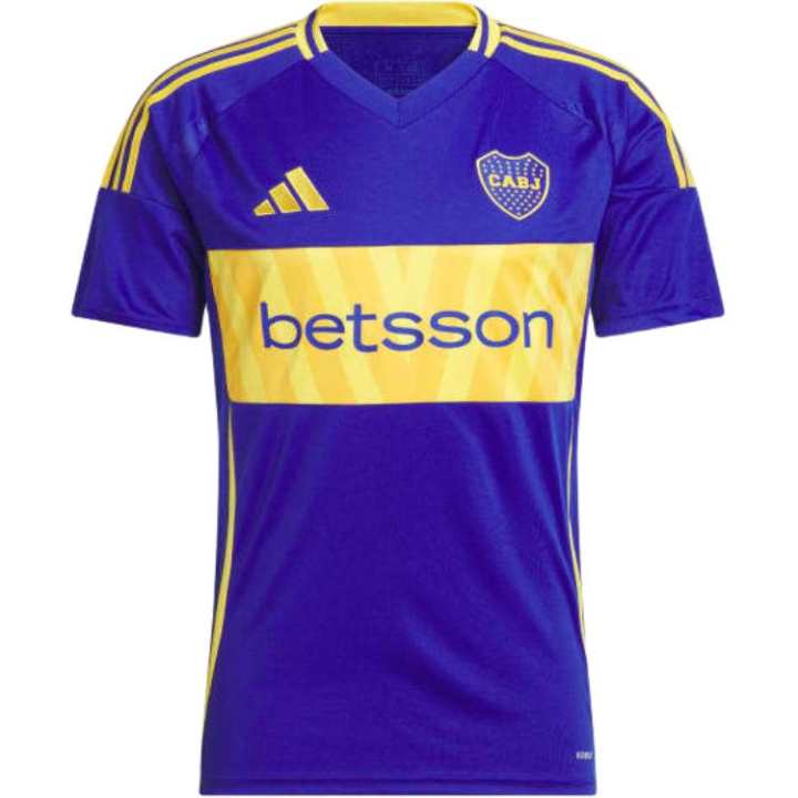 Adidas Adidas Boca Juniors Youth Soccer Jersey Men's Blue Gold Color