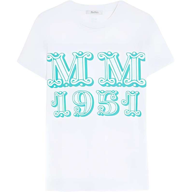 MaxMara MaxMara graphic-print cotton T-shirt