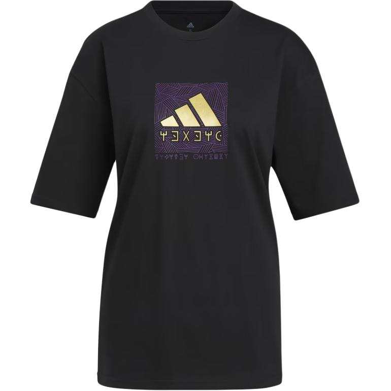 Adidas Adidas Free Shipping With AdiClub Marvel Black Panther Graphic Tee