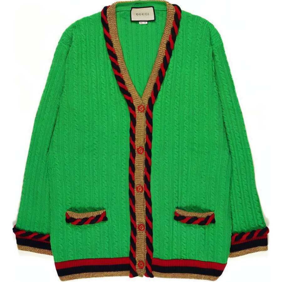 GUCCI Cashmere Sweater Women's Green