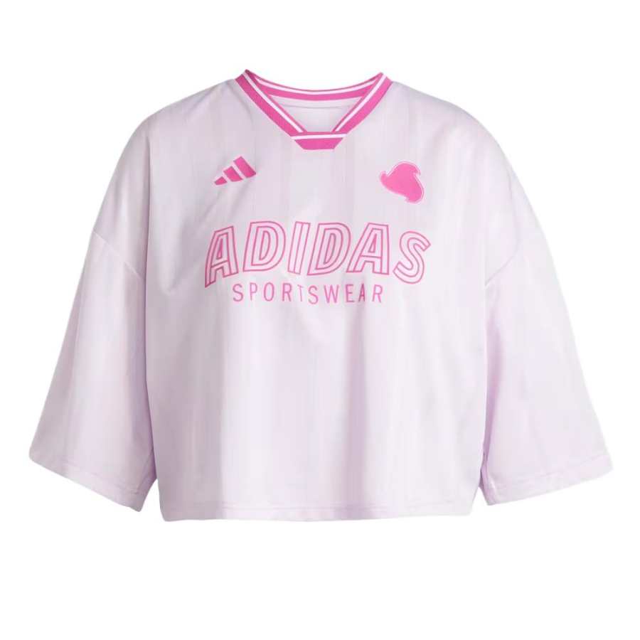 Adidas Adidas Tiro Cut Batwing Sleeve T Shirt Women's Pink