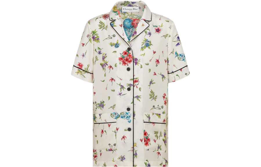 DIOR Dior 2010s Zodiac pixel-print shirt