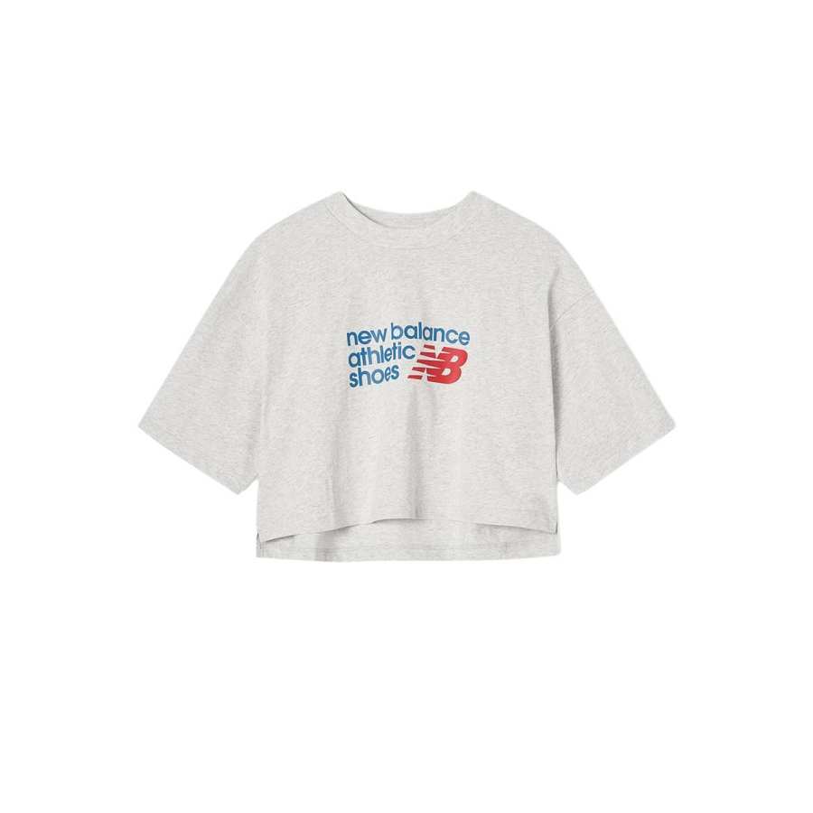 New Balance New Balance T Shirt Women's Light Gray