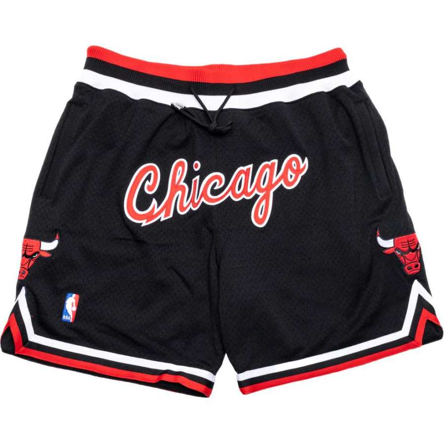 Mitchell Ness x NBA FW24 Casual Shorts Unisex Black Red