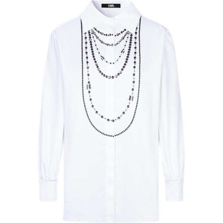 KARL LAGERFELD / Karl Lagerfeld Jeans Shirt Women's White