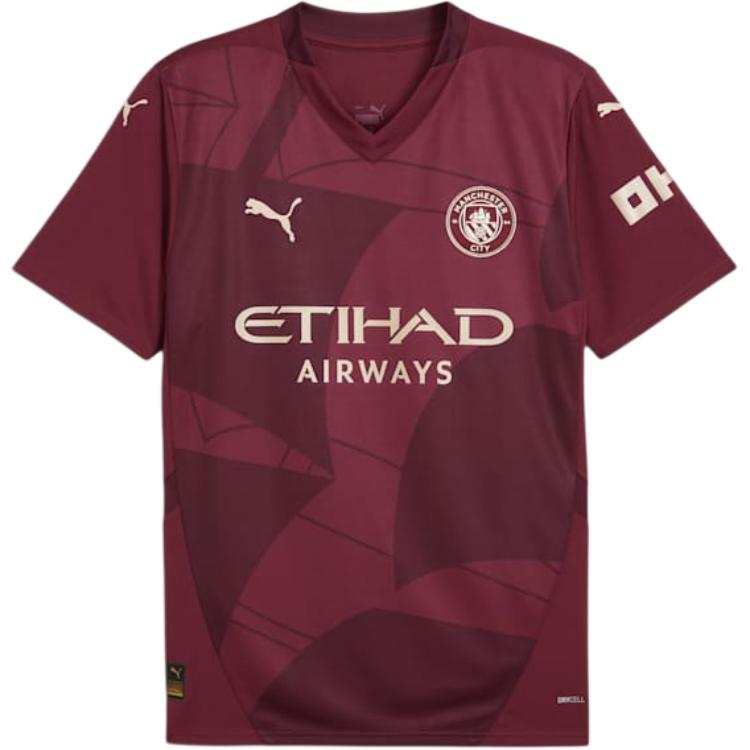 PUMA Manchester City SS24 Soccer Jersey Men's Red