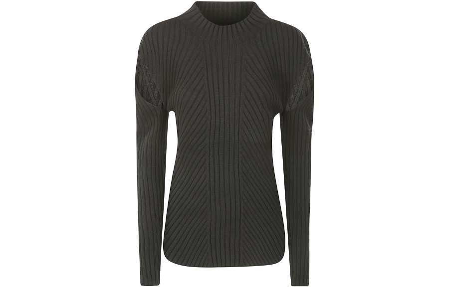 LOW CLASSIC LOW CLASSIC Sweaters Women's Black Turtleneck Moderate Other