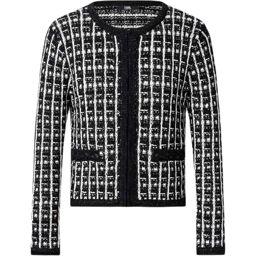 KARL LAGERFELD / Karl Lagerfeld Jeans Knitwear Women's Black White