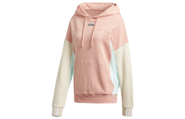 Adidas Adidas Sweatshirts Women's Light Pink Hooded Moderate Regular