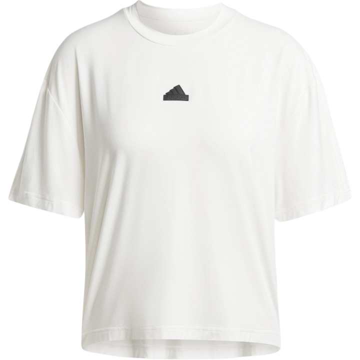 Adidas Adidas Drop Shoulder Sleeve T Shirt Women's Ecru