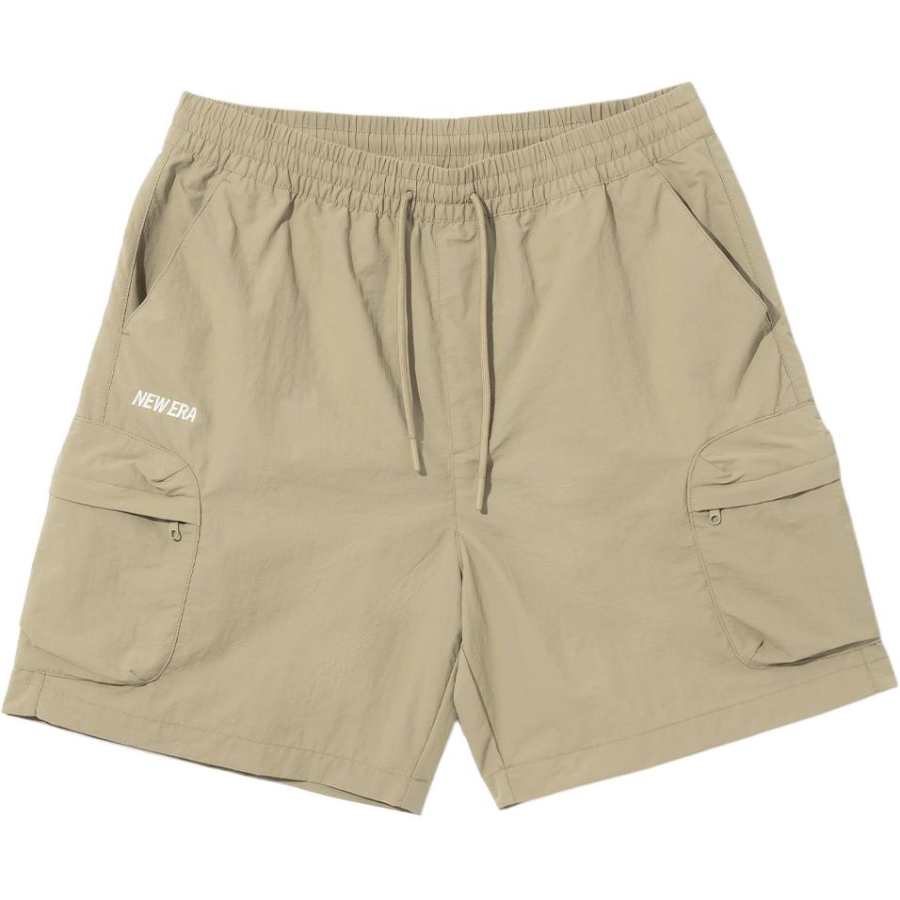 New Era Casual Shorts Unisex Beige
