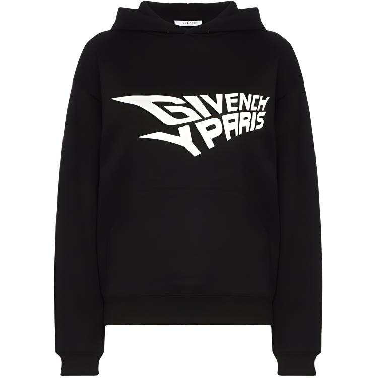 Givenchy Givenchy Sweatshirts Women's Black Hooded Moderate Regular