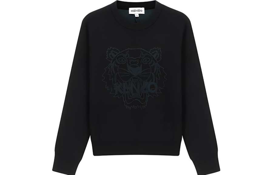 KENZO Knitwear Women's Black Crew Neck Moderate