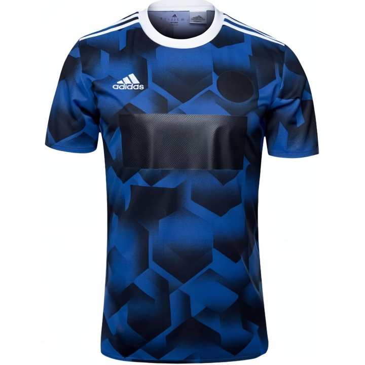 Adidas Adidas Soccer Jerseys Men's Blue Moderate Straight Fit