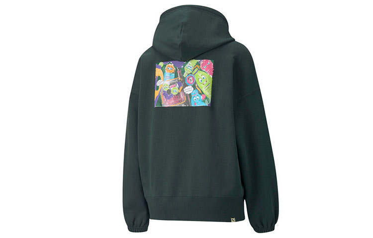 PUMA Downtown Sweatshirts Women's Jasper Hooded Moderate Regular