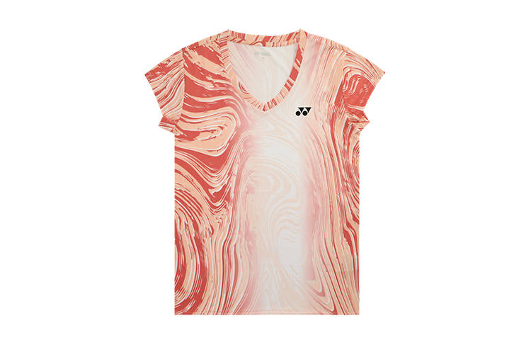 YONEX T Shirts Women's Crew Neck Moderate Straight Fit