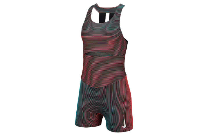 Nike Nike Bodysuits Women's Bright Dark Red Crew Neck
