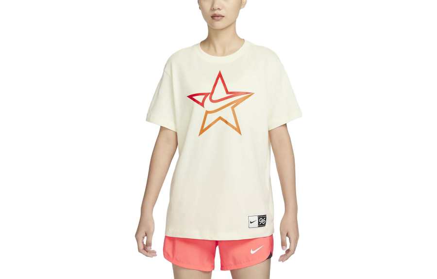 Nike Nike Drop Shoulder Sleeve T Shirt Women's Coconut Milk
