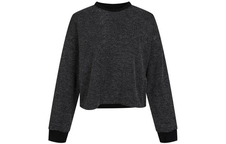 Nike Nike Sweatshirts Women's Black Crew Neck Moderate Regular