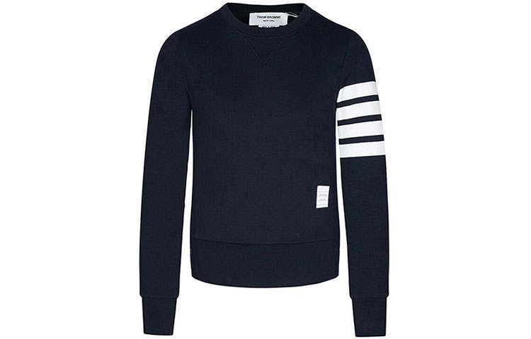 THOM BROWNE Thom Browne Classic Loopback 4-Bar Sweatshirt