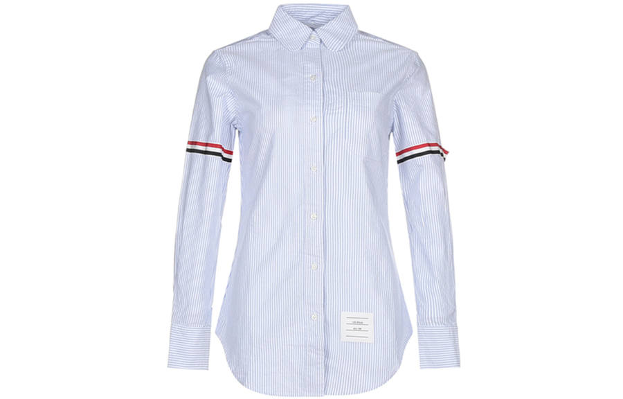 THOM BROWNE THOM BROWNE 4 Bar Striped Shirt