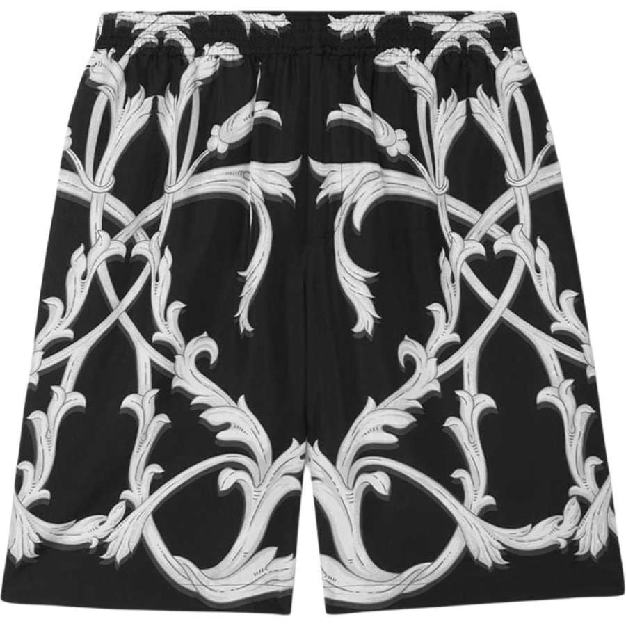 VERSACE VERSACE Acanthus Leaves Barocco Printed Shorts