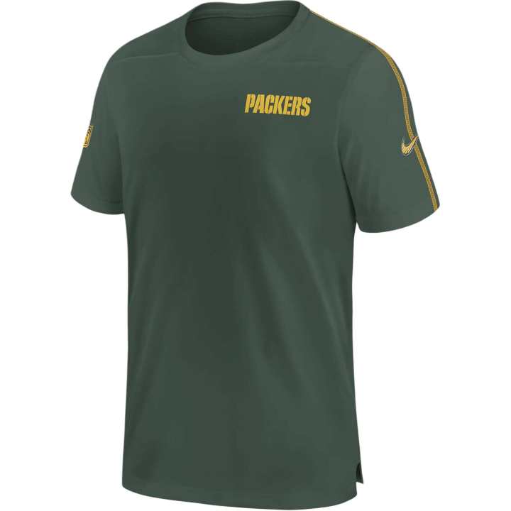 Nike Nike Green Bay Packers Sideline Coach Men's Nike Dri FIT Nfl Top
